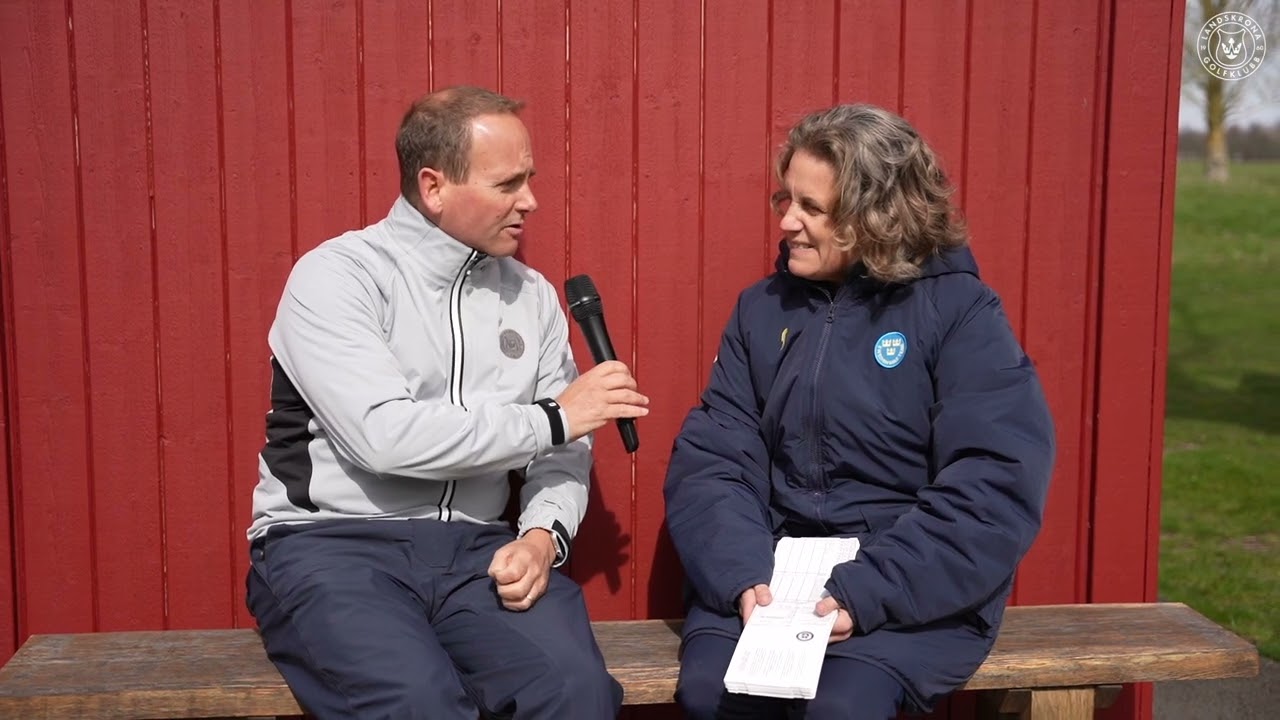 Reportage ute på banan under GG Open 2025