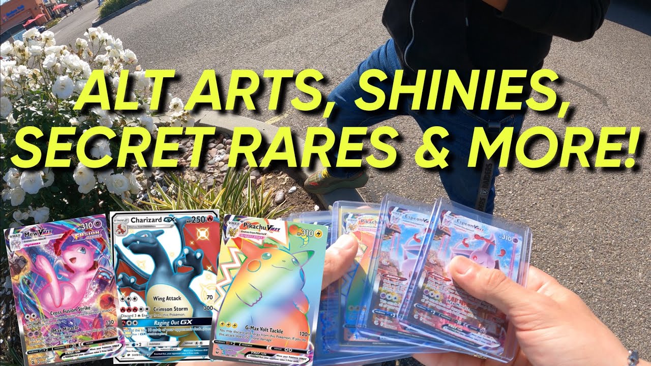 SELLING ALTERNATE ART, SHINY, SECRET RARE POKÉMON AT POKÉMON MEETUP