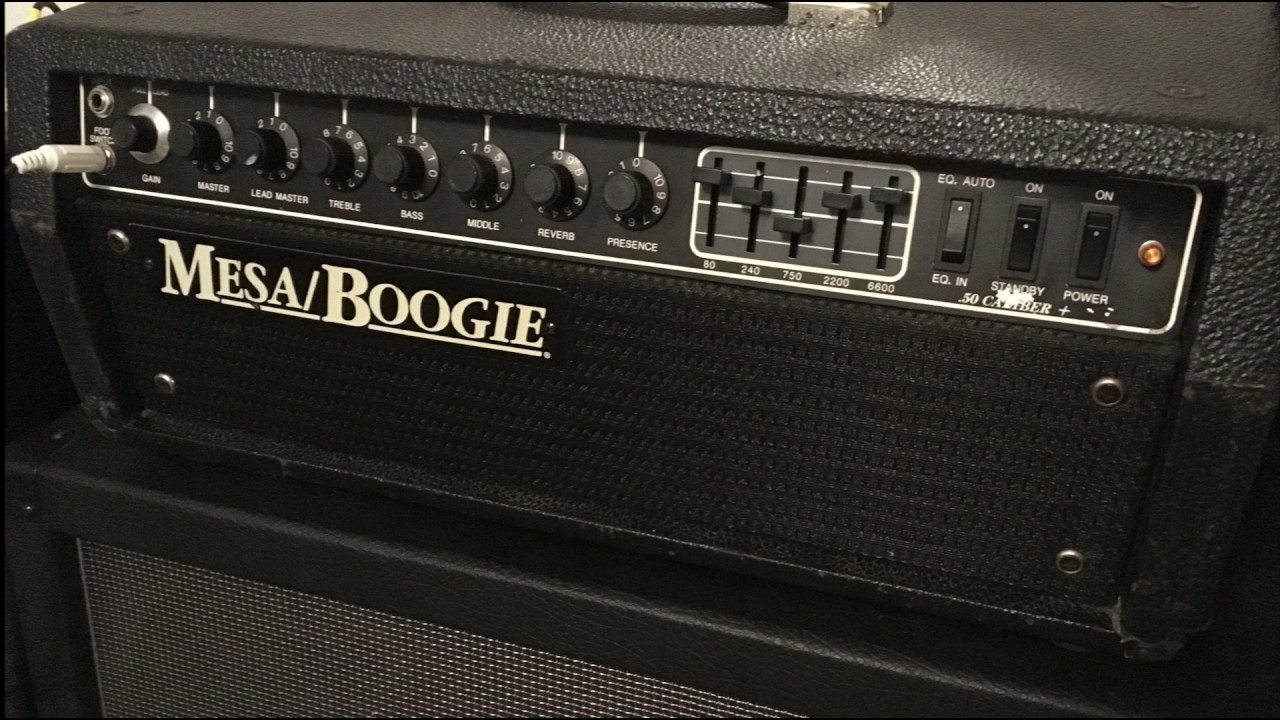 Mesa Boogie .50 Caliber Plus gain stages at bedroom levels