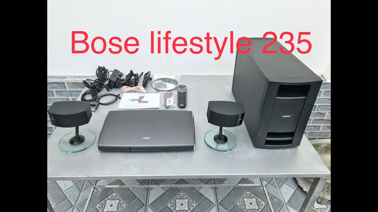 Hướng dẫn cắm dây và cài đặt loa bose lifestyle 235