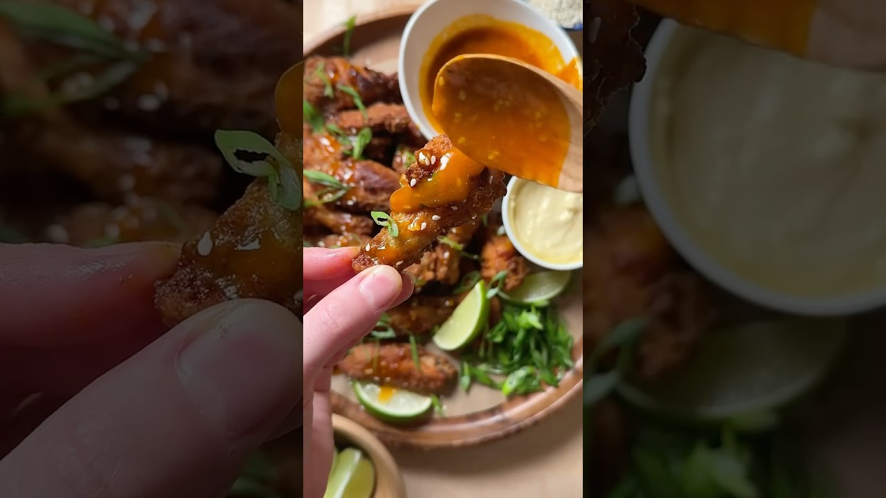 When you want crispy chicken wings without deep frying them