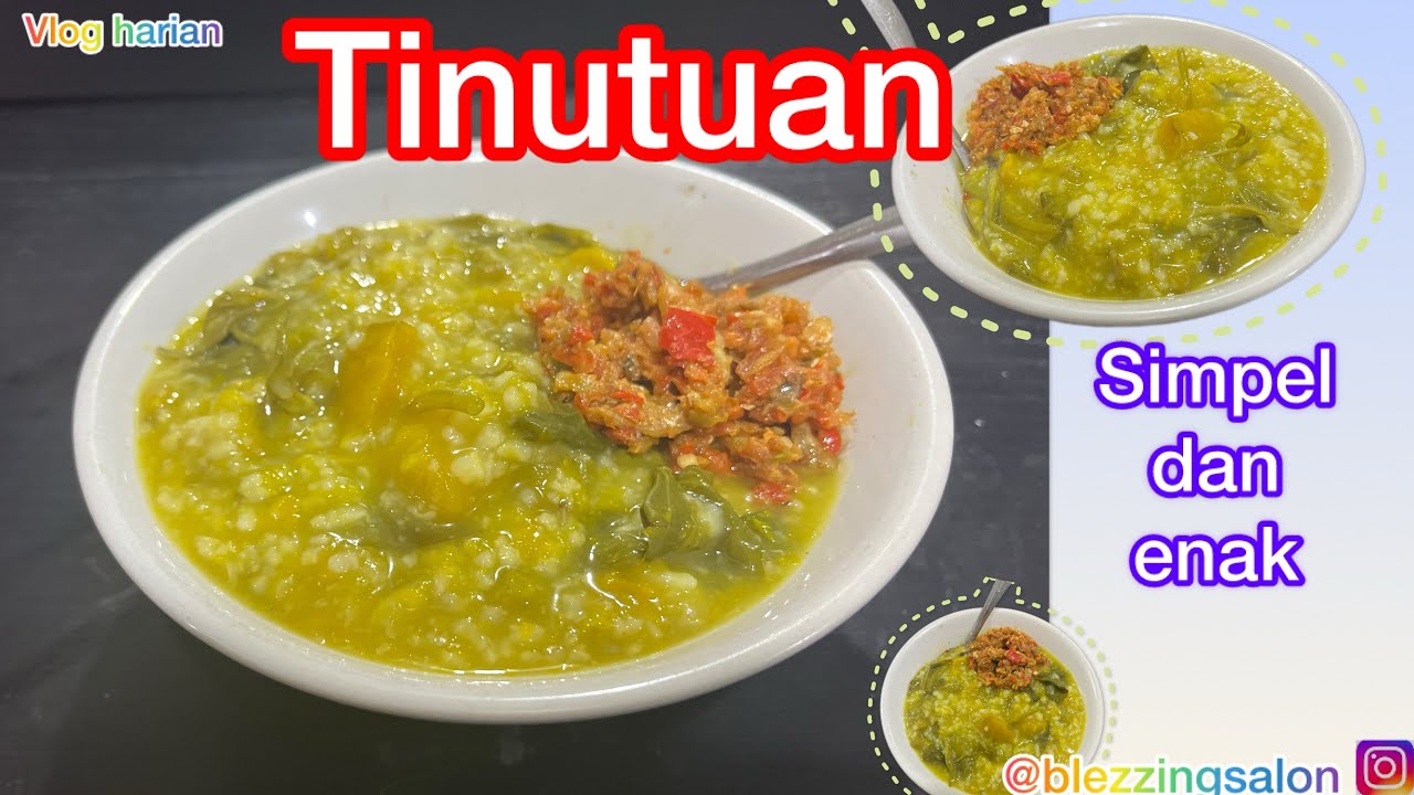 Bubur manado || tinutuan || enak dan mudah buatnya