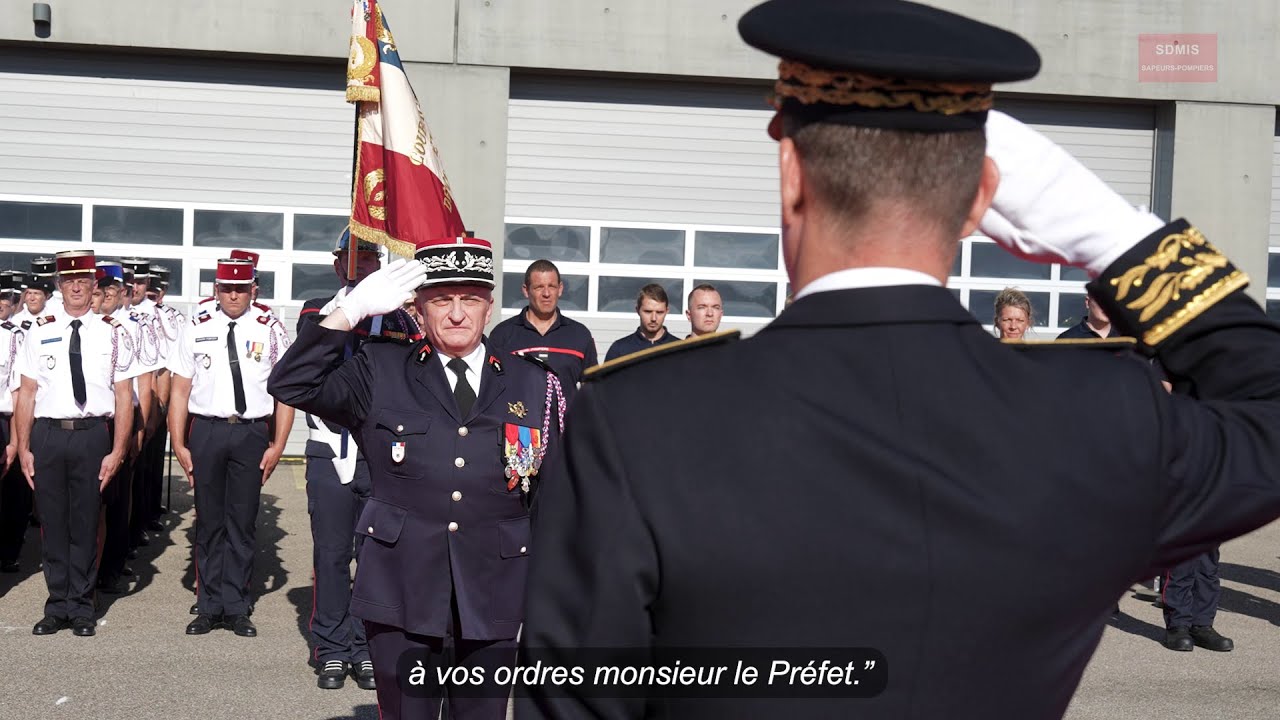 Passation de commandement du SDMIS