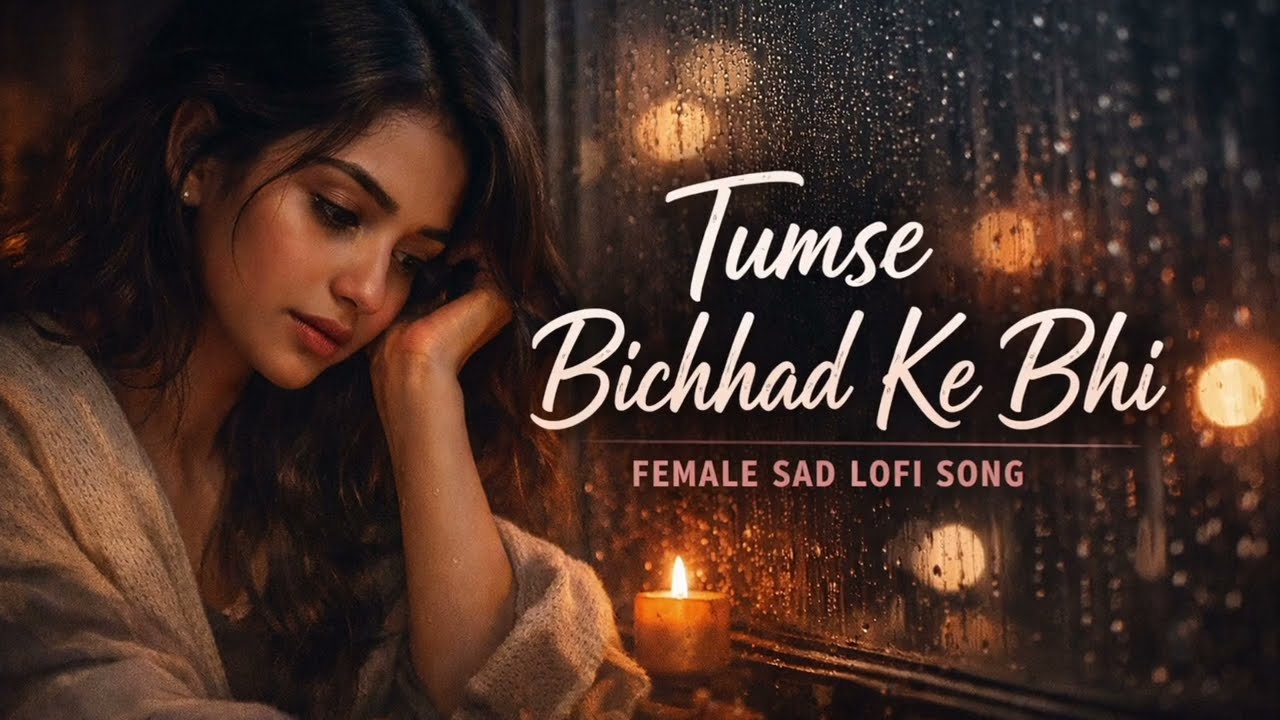 🎧 Tumse Bichhad Ke Bhi – Female Sad Lofi Song | Soft Pain Love Story 💔🌙