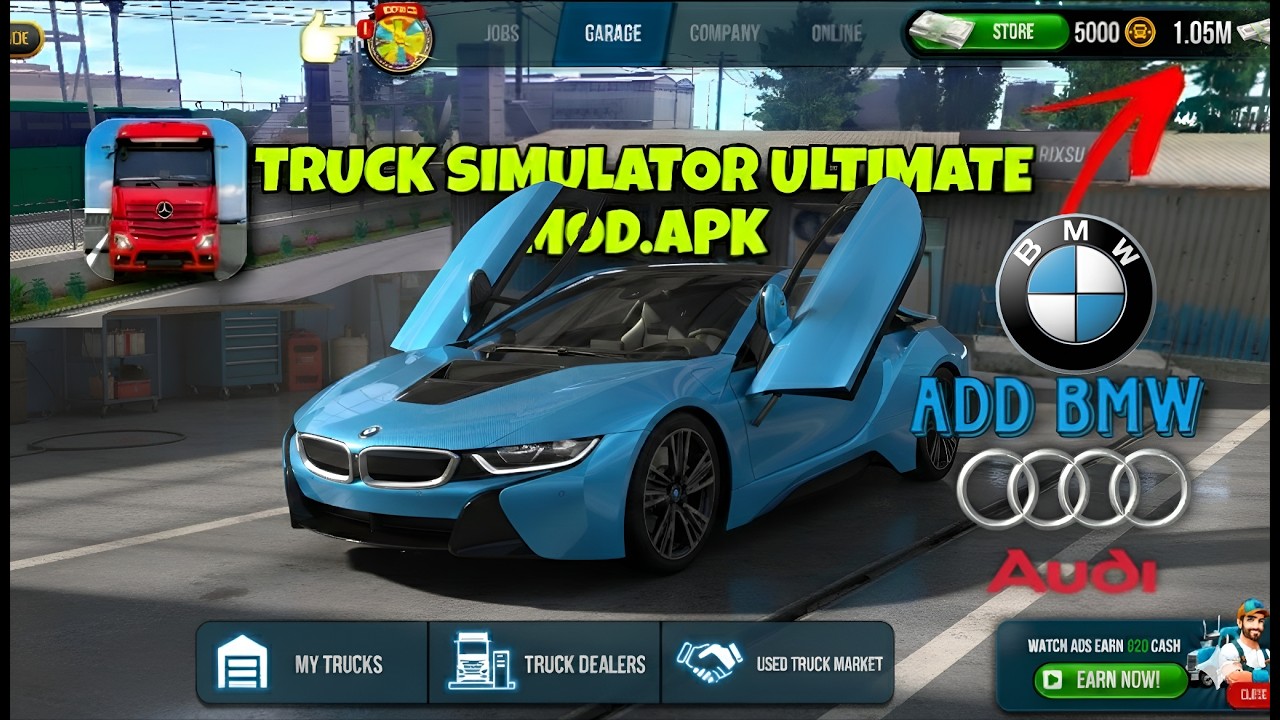 How to install Truck Simulator Ultimate Mod : And How to add BMW Car (Easy Step-by-Step) 2026