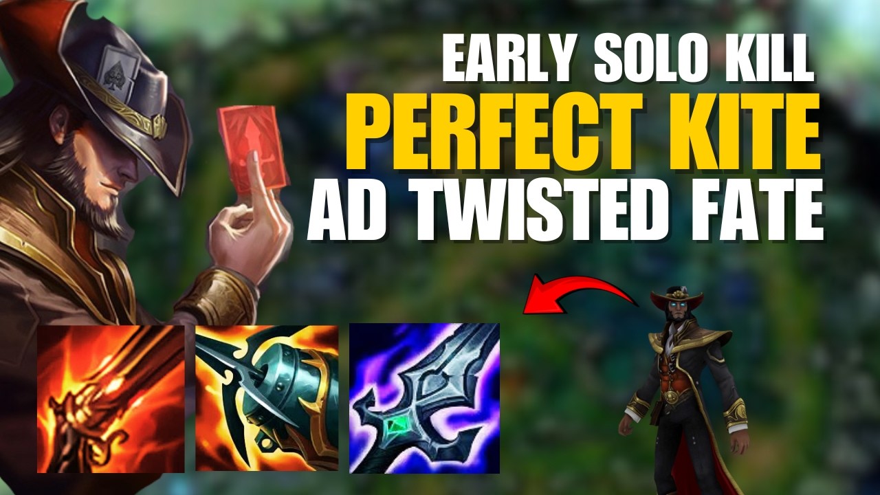 AD Twisted Fate Top vs Sett | Perfect Kiting for an Early Solo Kill