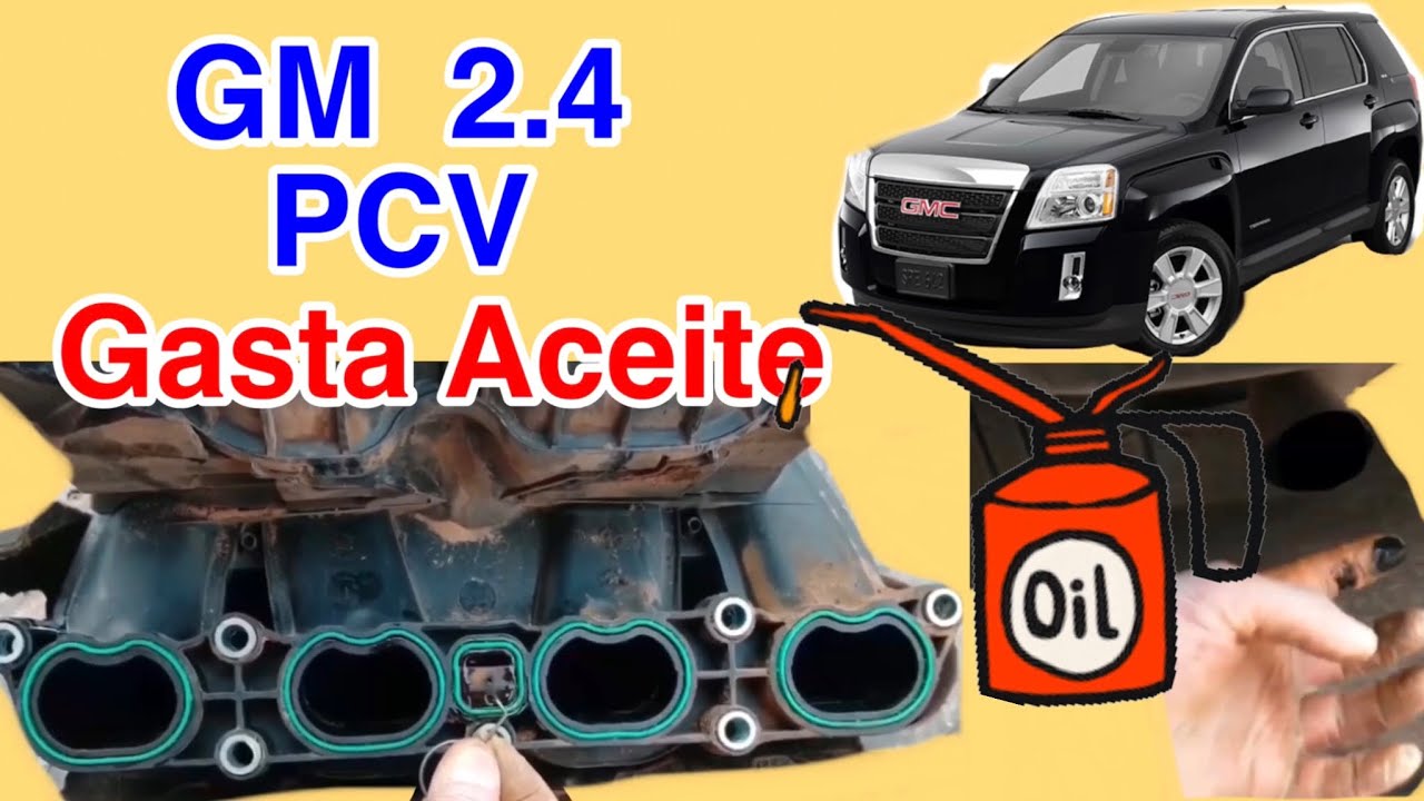 Válvula PCV Chevrolet 2.4 Ecotec Se Apaga  P0506 P2A00 Crankcase Gasta Aceite