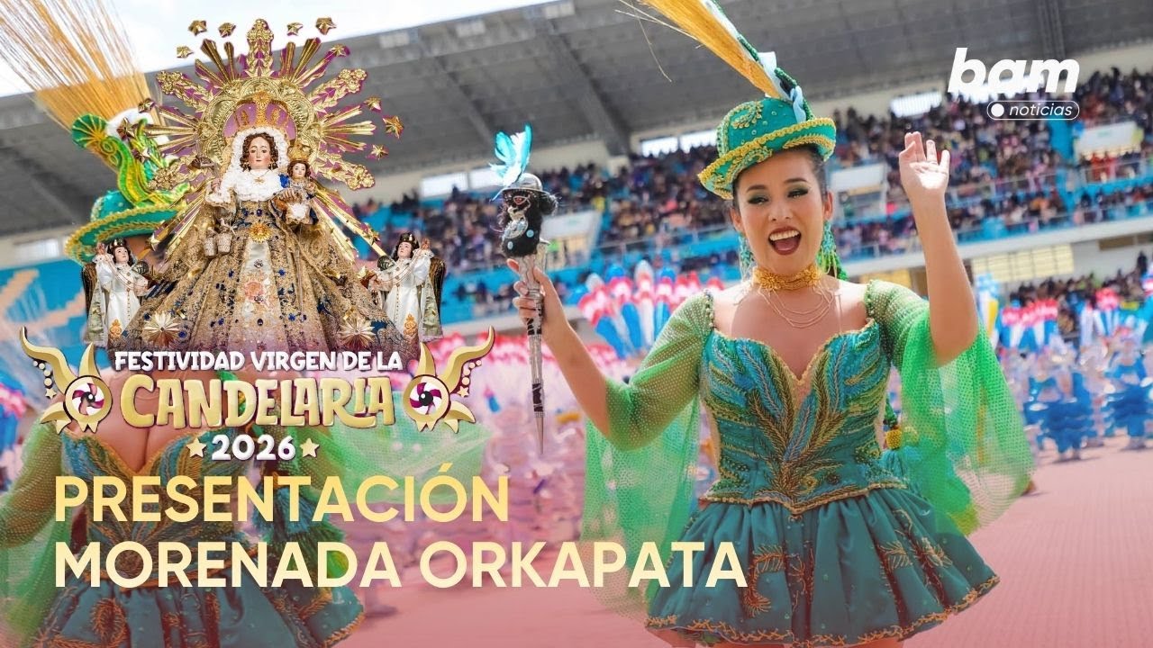 🎭 Morenada Orkapata entre los mejores puntajes en el Concurso de Trajes de Luces Candelaria 2026 🏟️