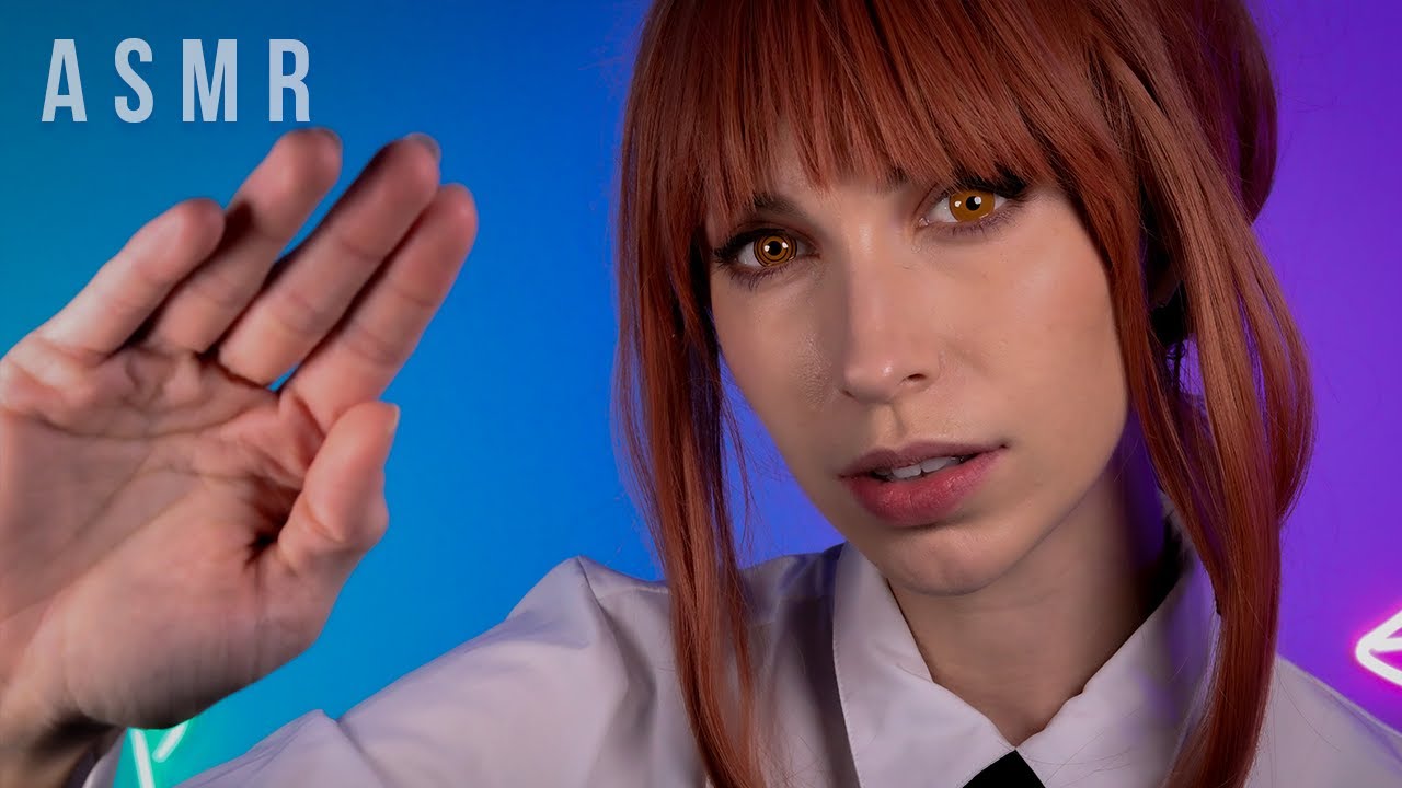 ♡ ASMR Makima Chain Saw Man RP ♡ You're My Good Pet (Good Boy) | Fabric Sounds and Visual ASMR