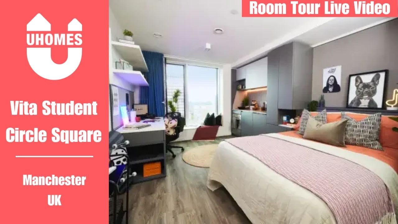 The Luxury Student Accommodation In Manchester - Vita Student Circle Square [Room Tour]