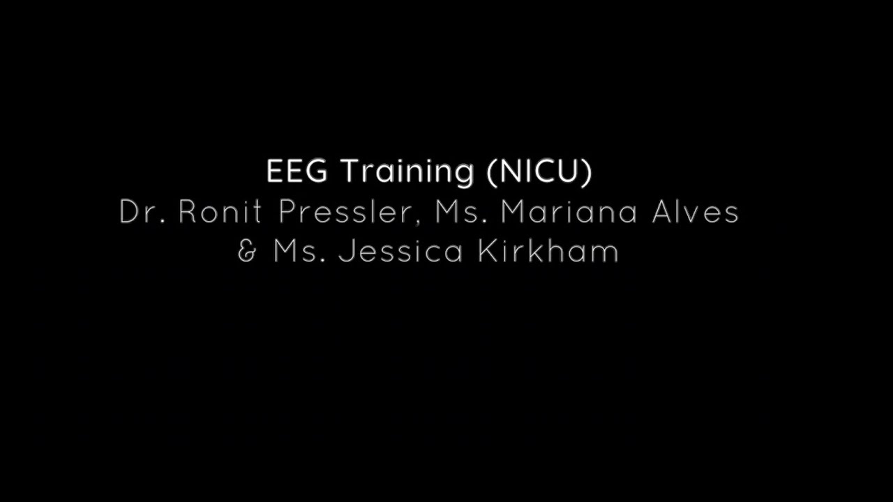 EEG training   Dr  Ronit Pressler