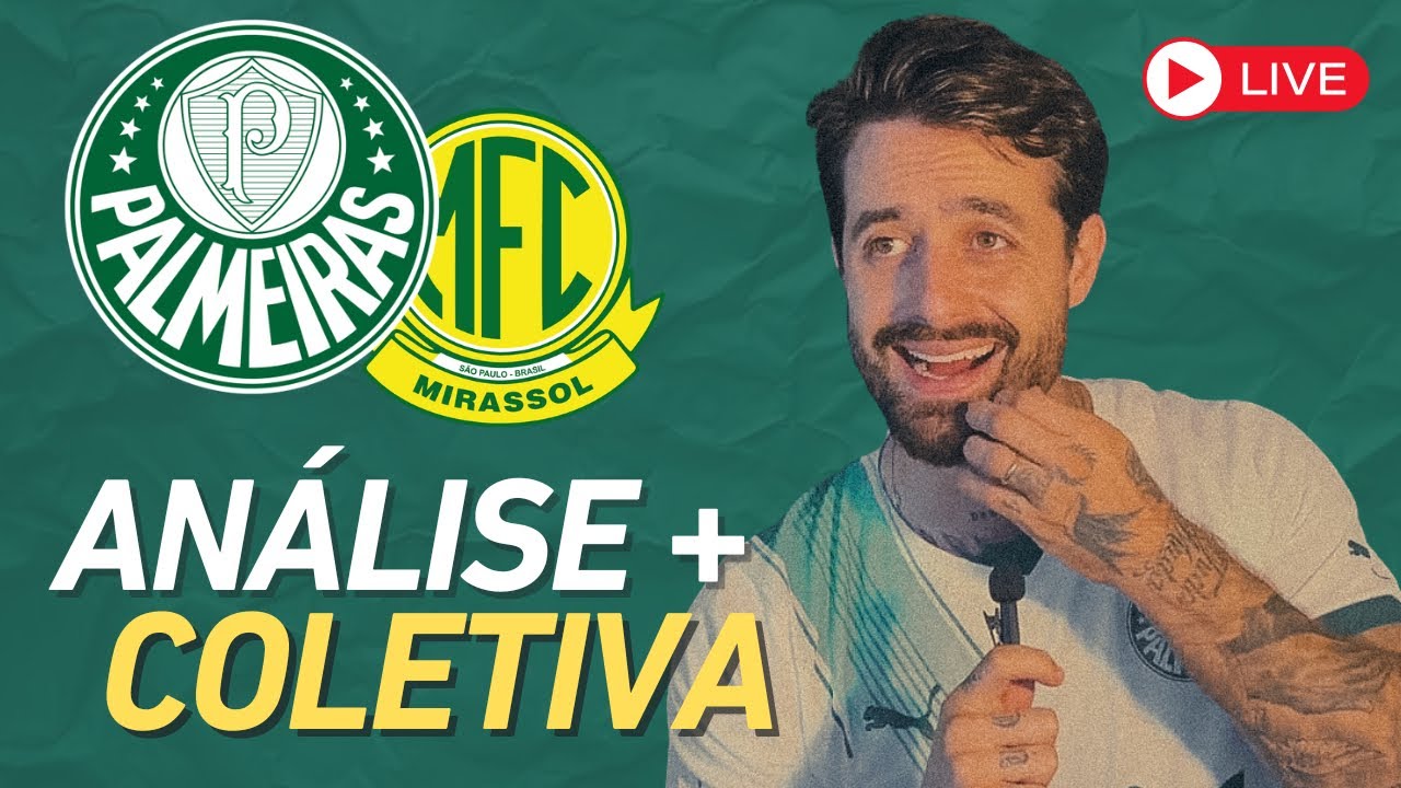 P&Oacute;S-JOGO + COLETIVA ABEL: PALMEIRAS X MIRASSOL