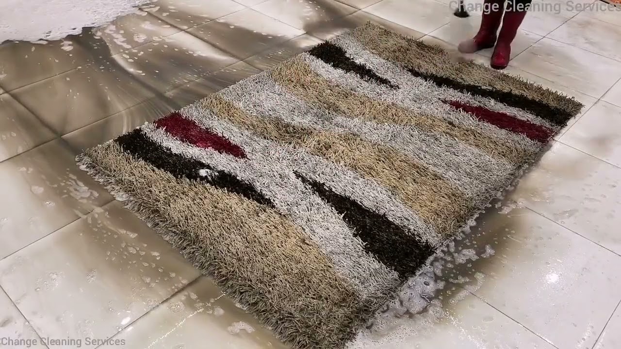 洗地毯#解压视频 #解压 #satisfying #洗地毯