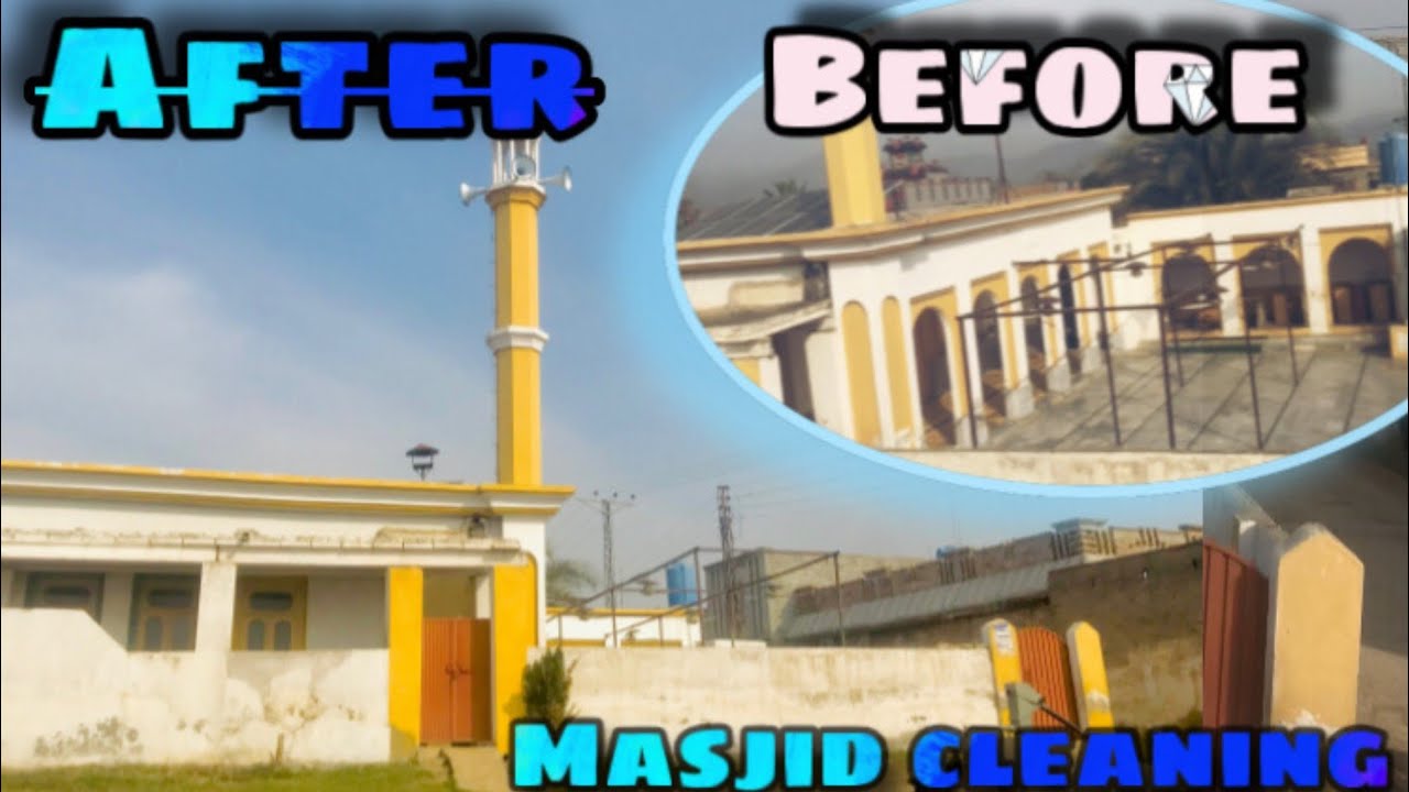 Before & After Masjid Cleaning in Ramadan | Real Village Life Pakistan