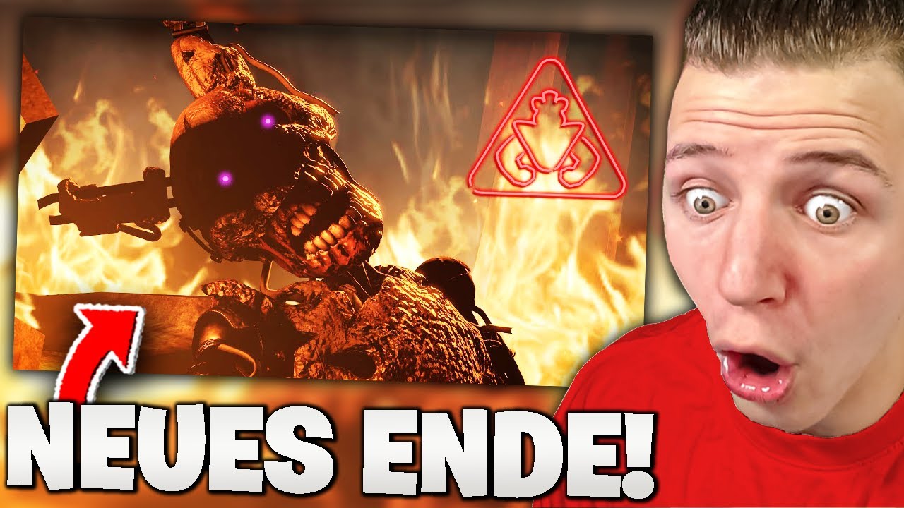 Tjulfar Reagiert auf Das NEUE ENDING in FNAF SECURITY BREACH ? 😨