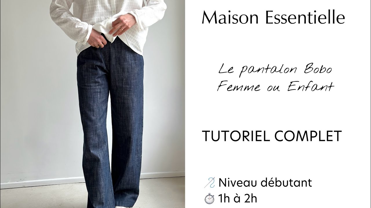 Coudre le pantalon bobo