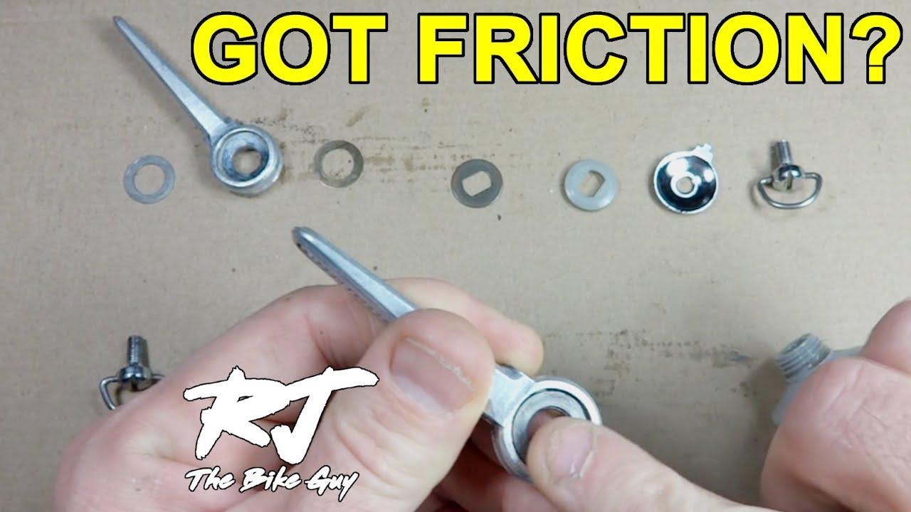 Friction Shifters Maintenance - Disassemble, Clean & Lube