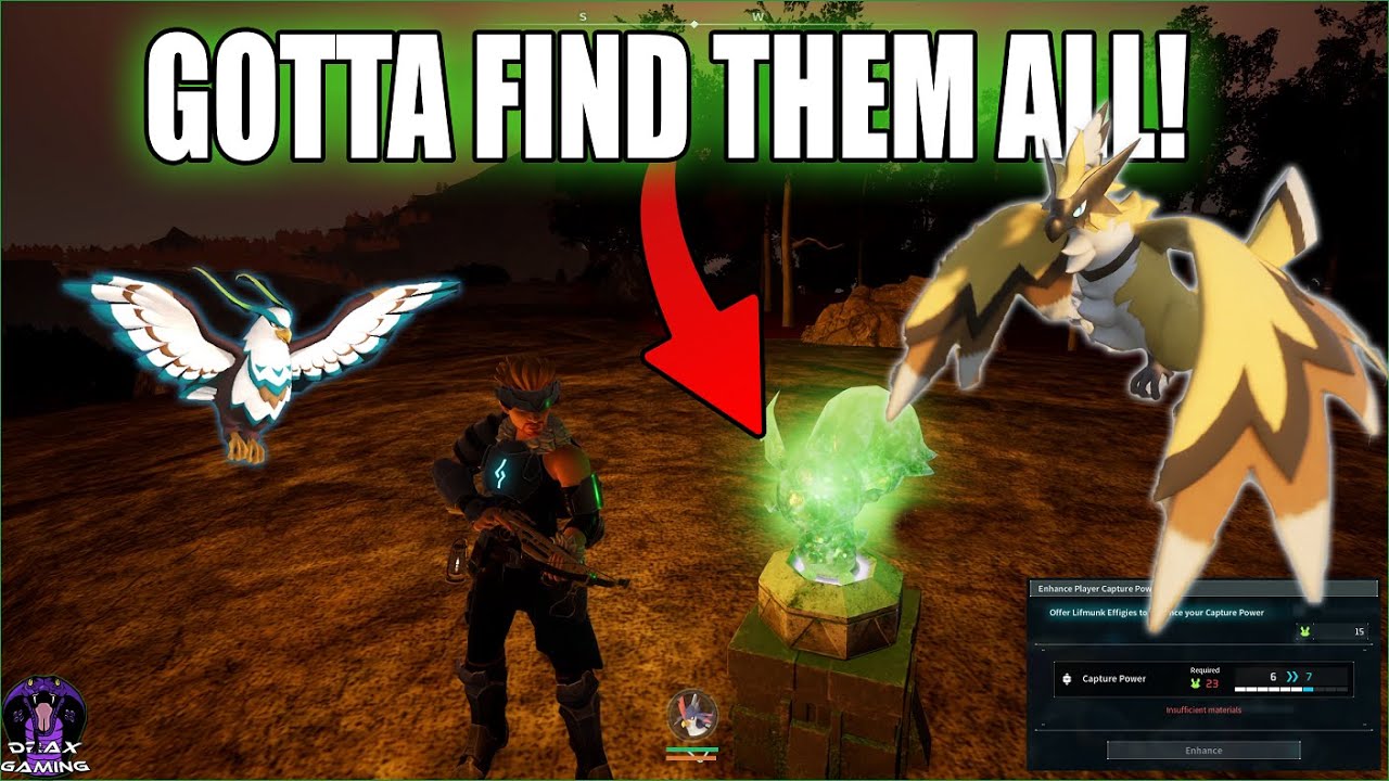 How to Find LIFMUNK EFFIGIES Easy!!! | Effigy Finding GUIDE Flyers+Gliders to use! PALWORLD