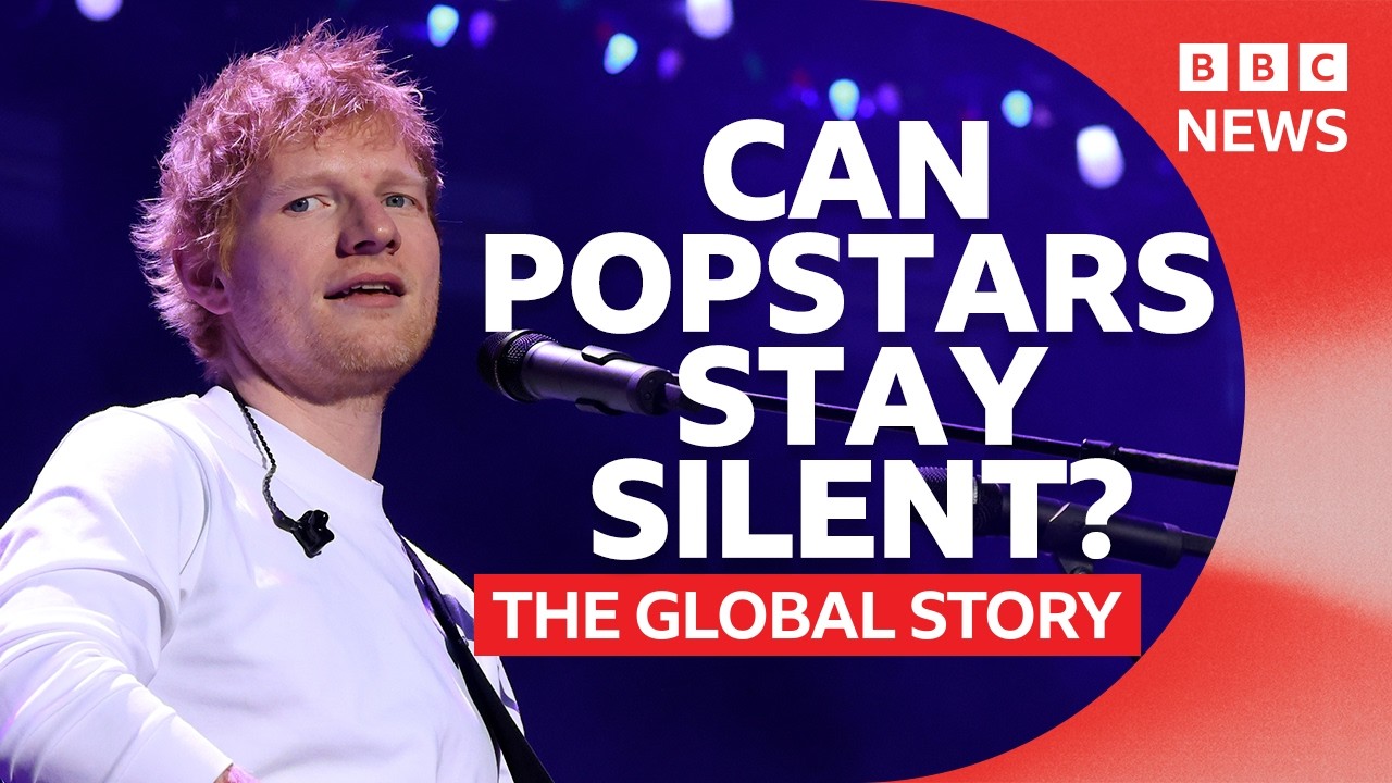 Ed Sheeran, Macklemore, and the politics of staying silent | BBC News