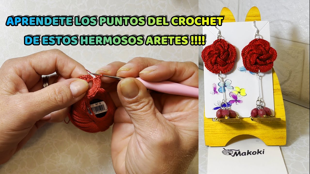 COMO TEJER AROS A CROCHET AROS LARA #crochet #knitting #ganchillo