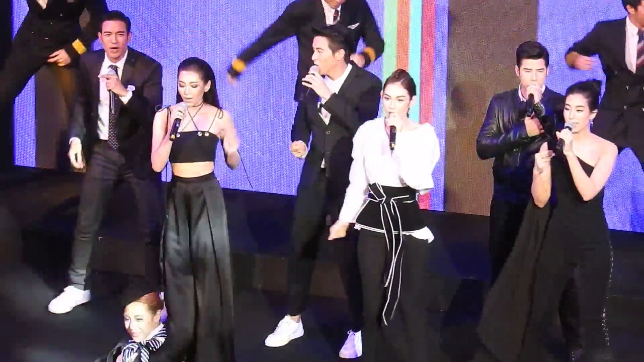 งานแถลงคอนเสริร์ตLOVE IS IN THE AIR ช่อง 3 บอย เกรท แมท เบลล่า มิ้น เคน