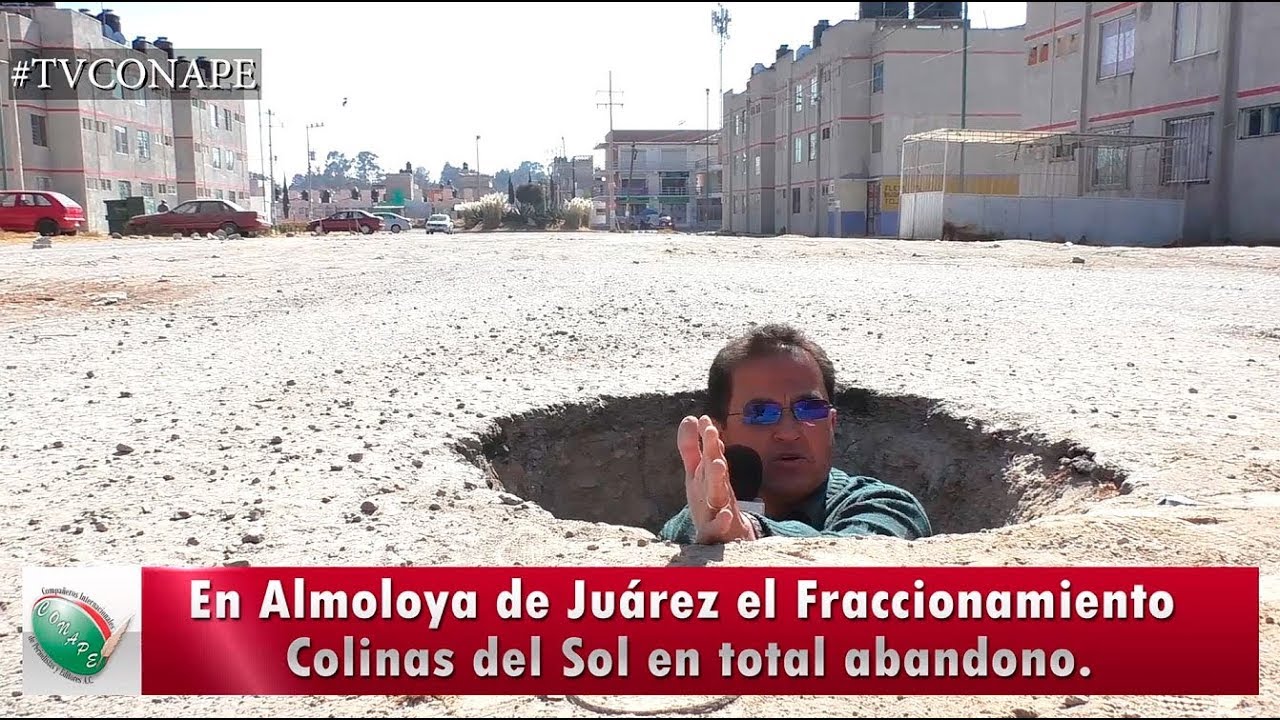 En total abandono el Fraccionamiento Colinas del Sol en Almoloya de Juárez - #TVCONAPE
