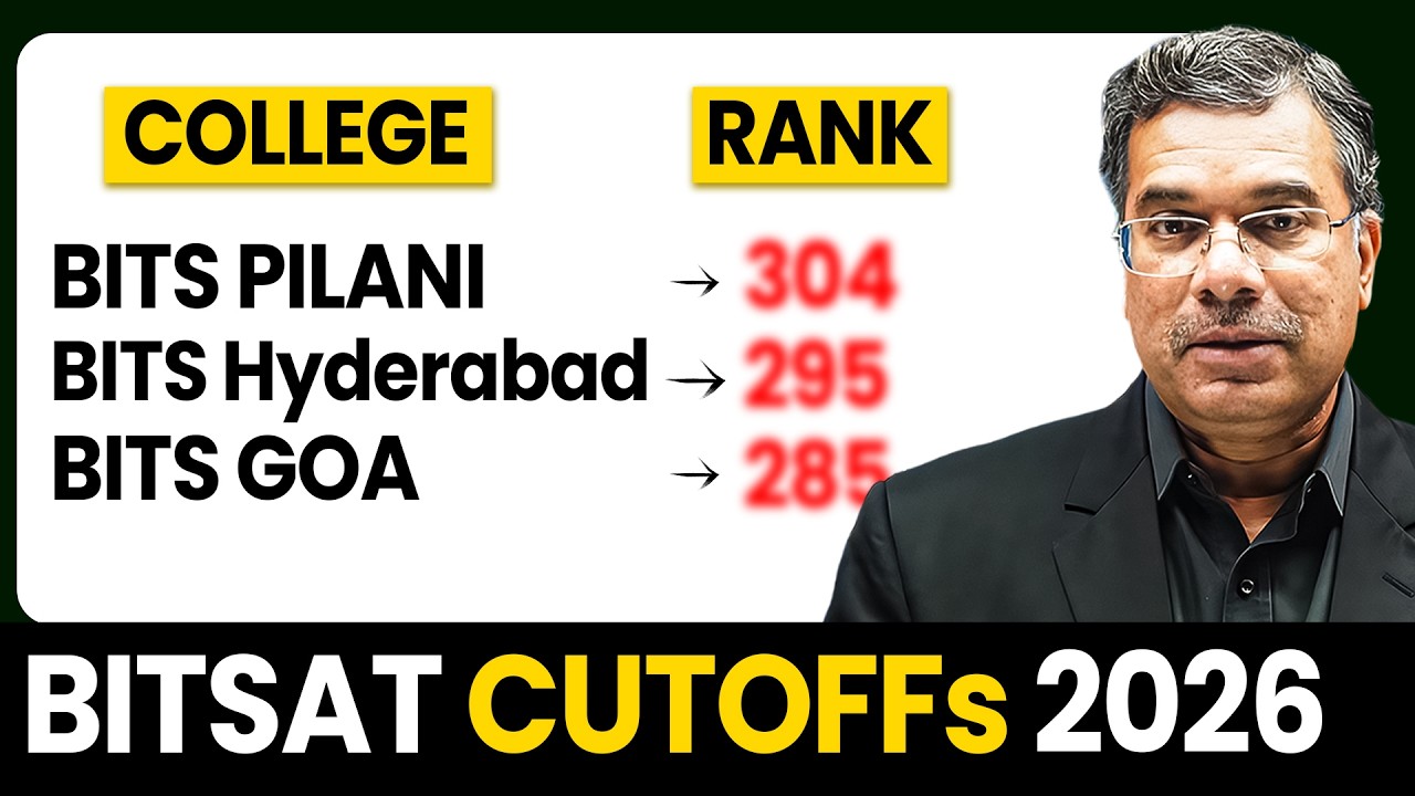 Проходной балл BITSAT 2026 | Проходные баллы по специальностям | BITS Pilani | BITS Goa | BITS Hy...