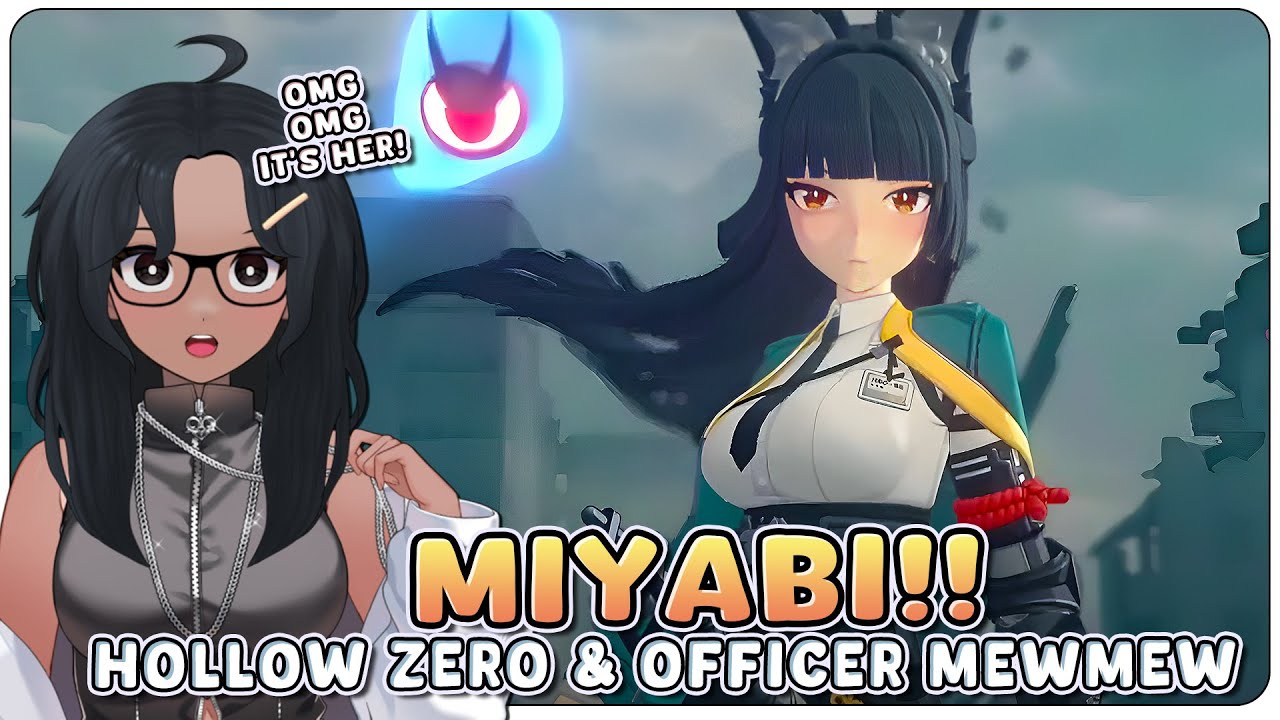 IT'S HER! MIYABI! Hollow Zero & Officer MewMew! CH 1- Zenless Zone Zero | VOD