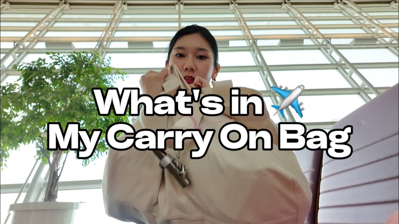 What's in My Carry On Bag ✈️