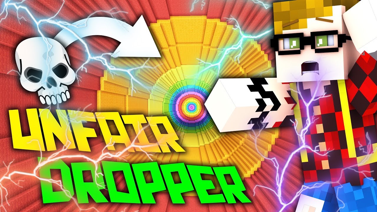 MINECRAFT: UNFAIR DROPPER!! (Parte 1)
