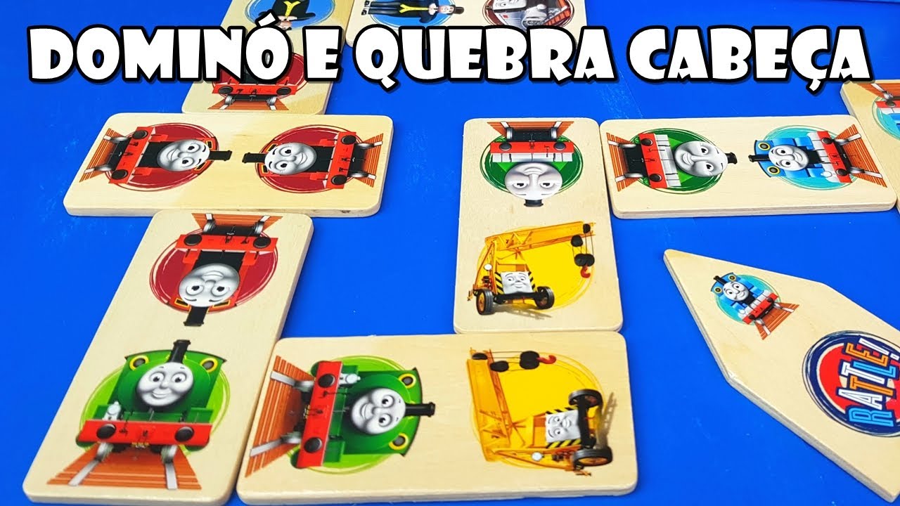 Dominó e Quebra Cabeça Do Thomas Tia Fla X Produção