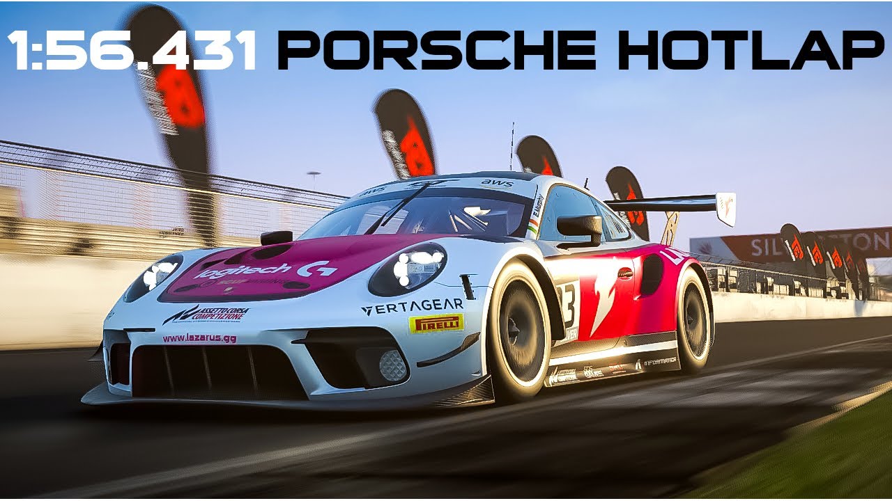 ACC Porsche 911 II GT3 R Silverstone [2019] Hotlap 1:56.431 w/ Quali & Race Setups in desc.