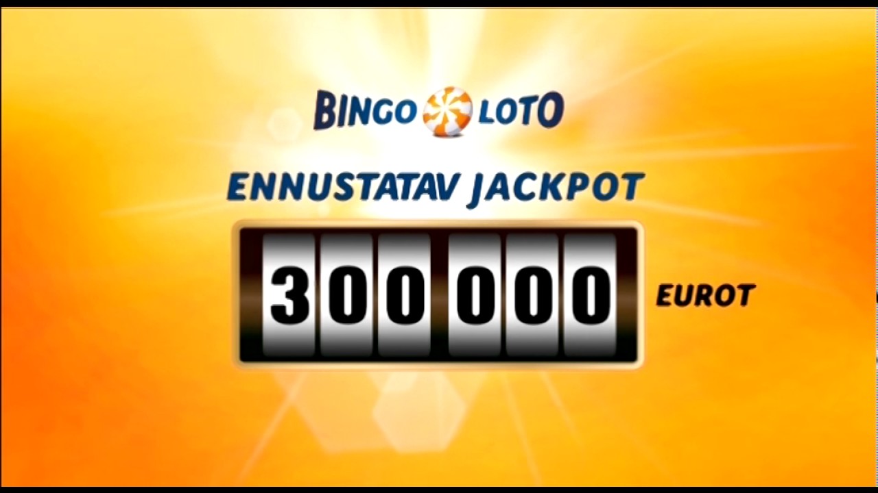 Eesti Loto Bingo Loto ennustatav jackpot