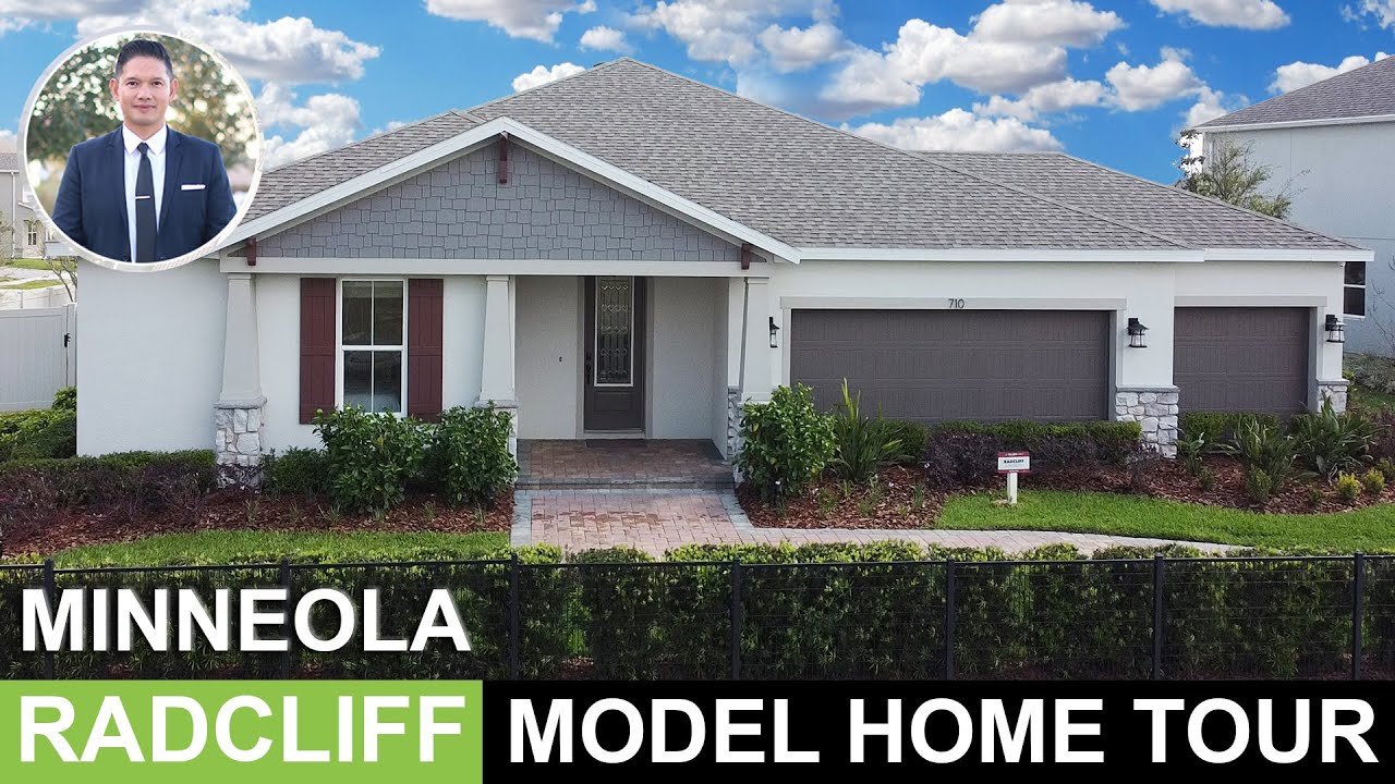 Minneola Model Home Tour | Radcliff Model | 2,800 sf One story Home | Orlando Realtor