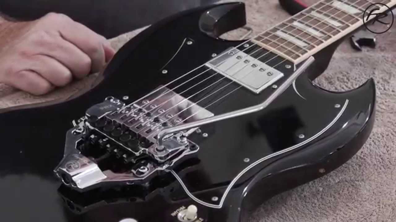 New Floyd Rose FRX Retrofitting Tremolo Instructions
