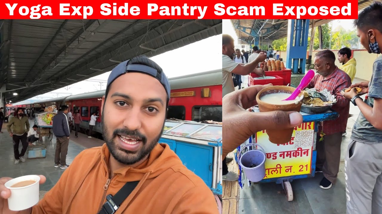 Yoga Exp Train Journey •Isko Bilkul bhi Mat Chorna•🚫