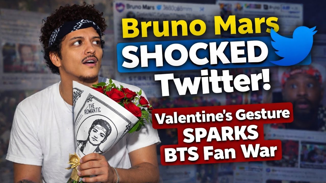 Bruno Mars’ Romantic Move IGNITES Unexpected Clash With BTS Fans