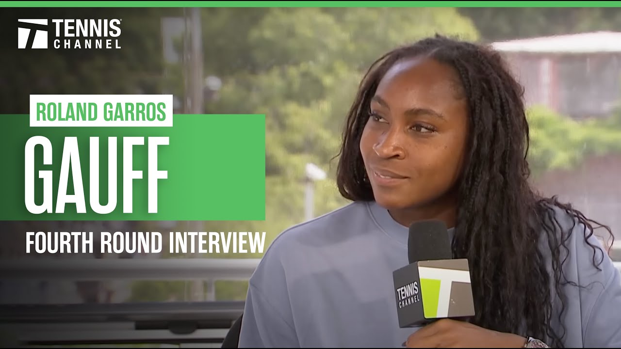 Coco Gauff Calls out Jessica Pegula on Movie Plans | 2025 Roland Garros
