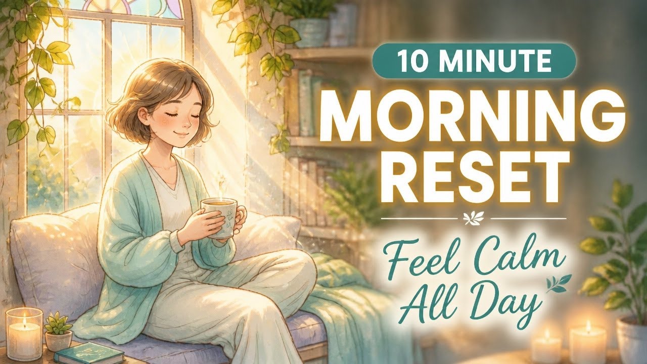 10 Minute Morning Reset for Anxiety Relief | Guided Meditation for Stress & Overwhelm | Calm Your Mi