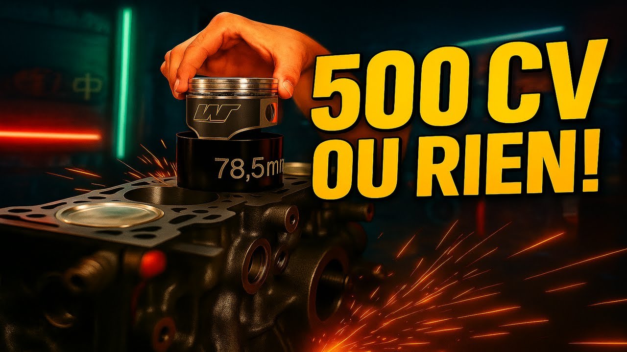 JE FORGE MON MOTEUR 1.6L de la tête aux pieds – prêt pour le TURBO (Stage 3)