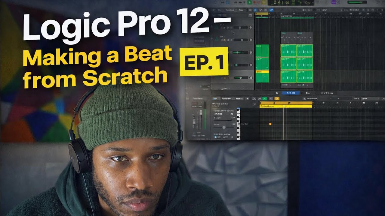 Logic Pro 12 – Making a Beat from Scratch | EP. 1 @Krismassnow 