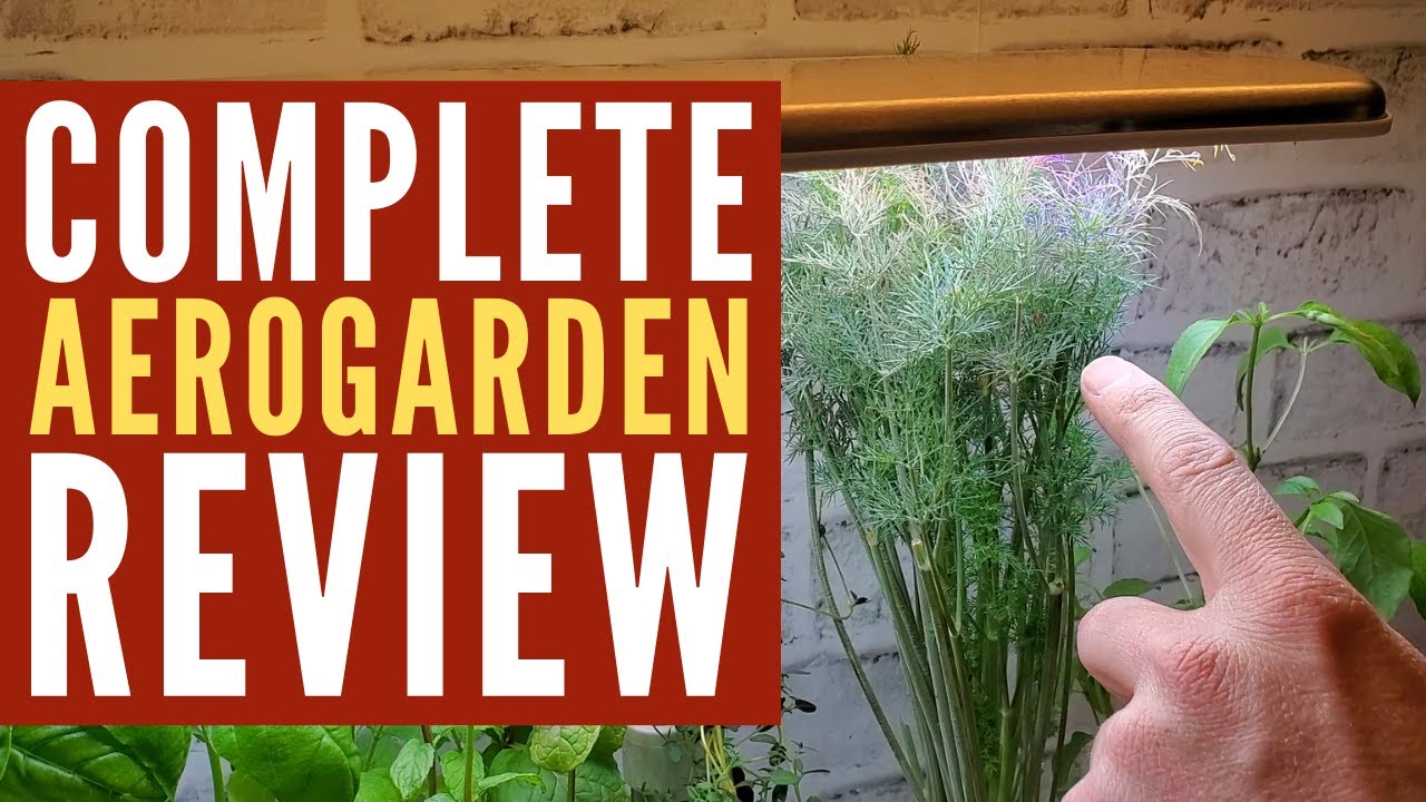 Full AeroGarden Review | AeroGarden Harvest Elite Slim