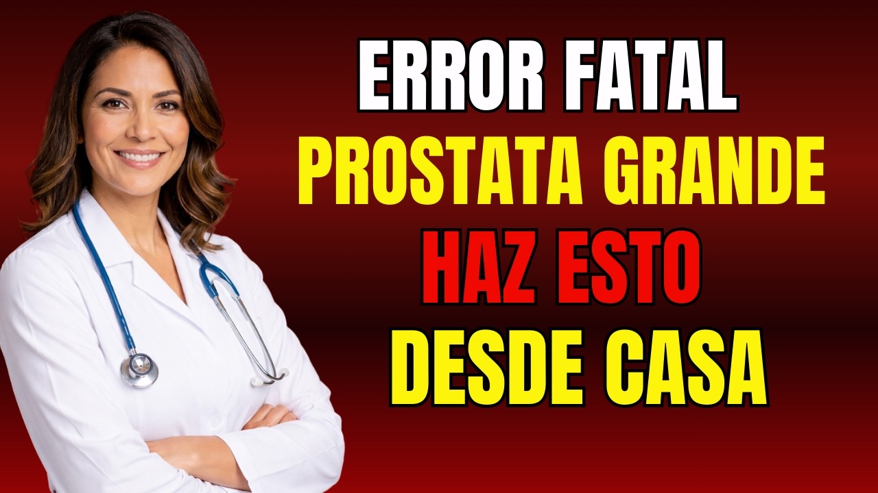 El error que agranda tu próstata (y el ejercicio que la reduce)