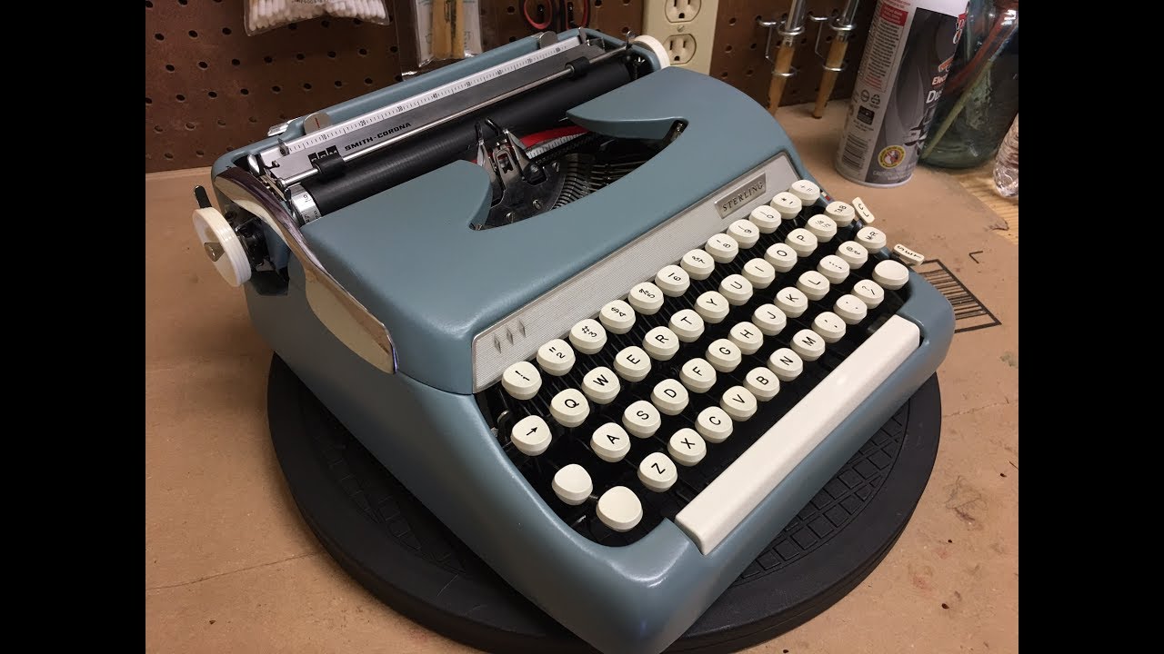TypewriterMinutes - Typewriter Review: 1965 Smith Corona Sterling