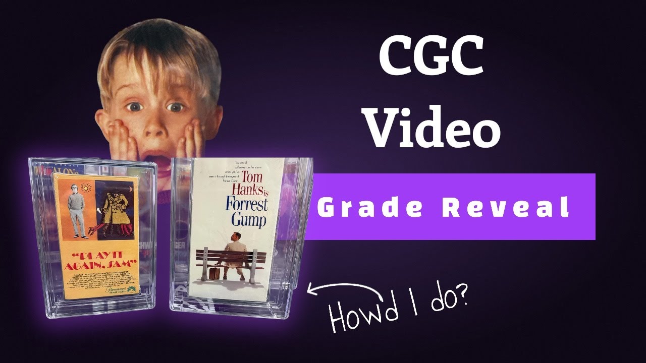 Я впервые оценивал видеокассеты VHS и Betamax в CGC. Как у меня получилось?
