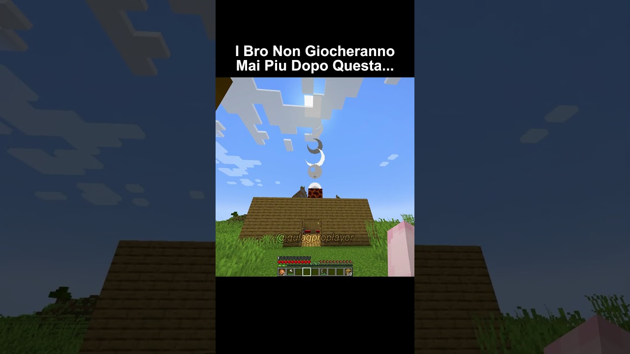 I bro non giocheranno mai piu con noi #minecraft #shorts