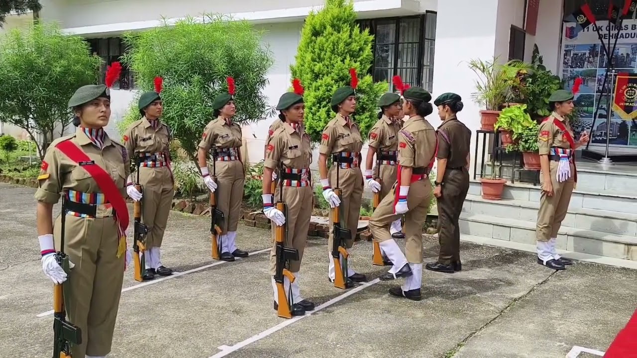 NCC Guard of Honour for VIP Visit