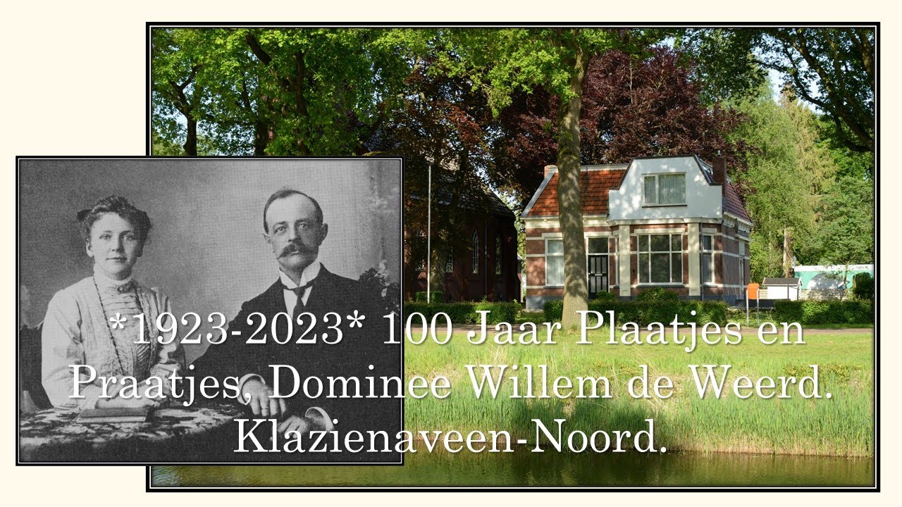 Praatjes en plaatjes uit Drenthe deel 2 vroeger en nu. Dominee W. De Weerd. Klazienaveen.