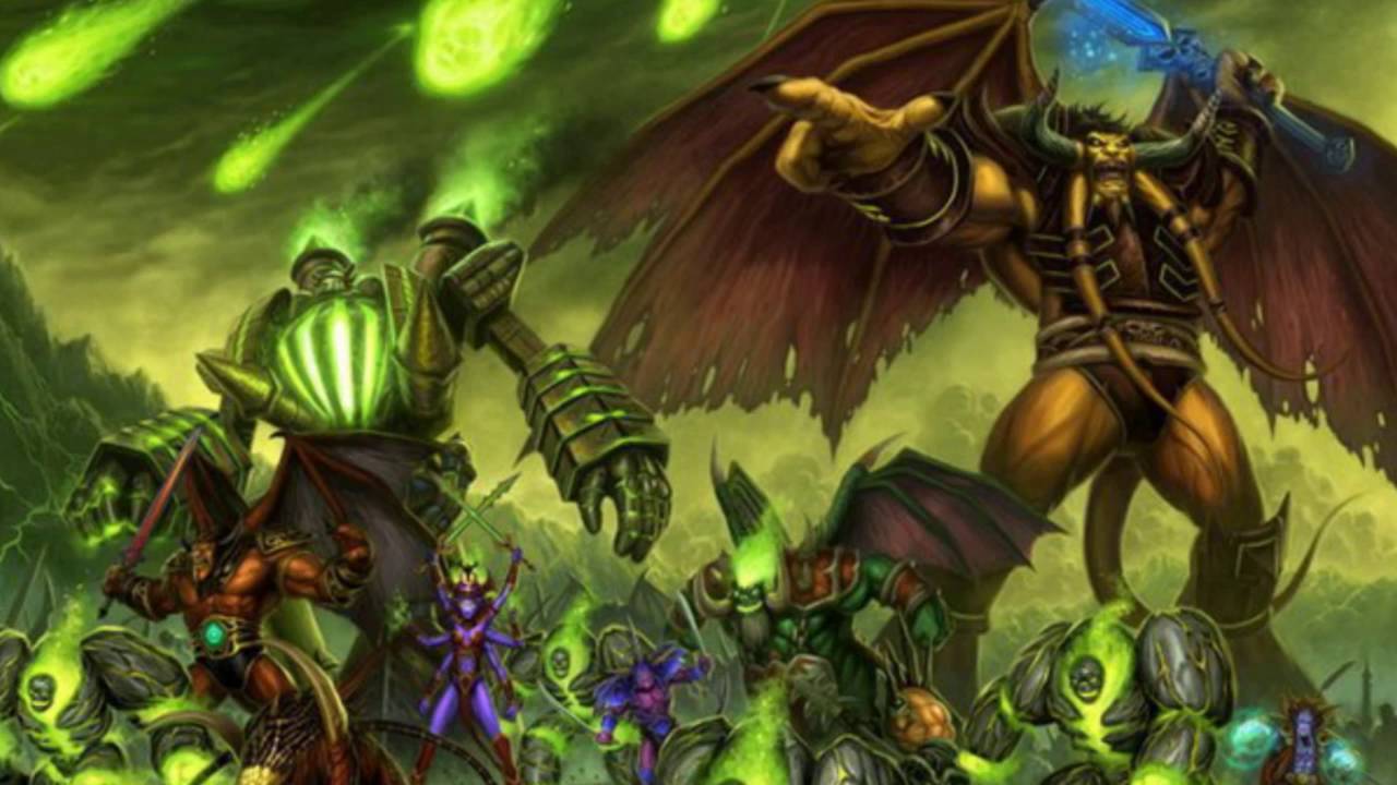 World of warcraft -  Каззак, русская озвучка/Kazzak Russian voice.