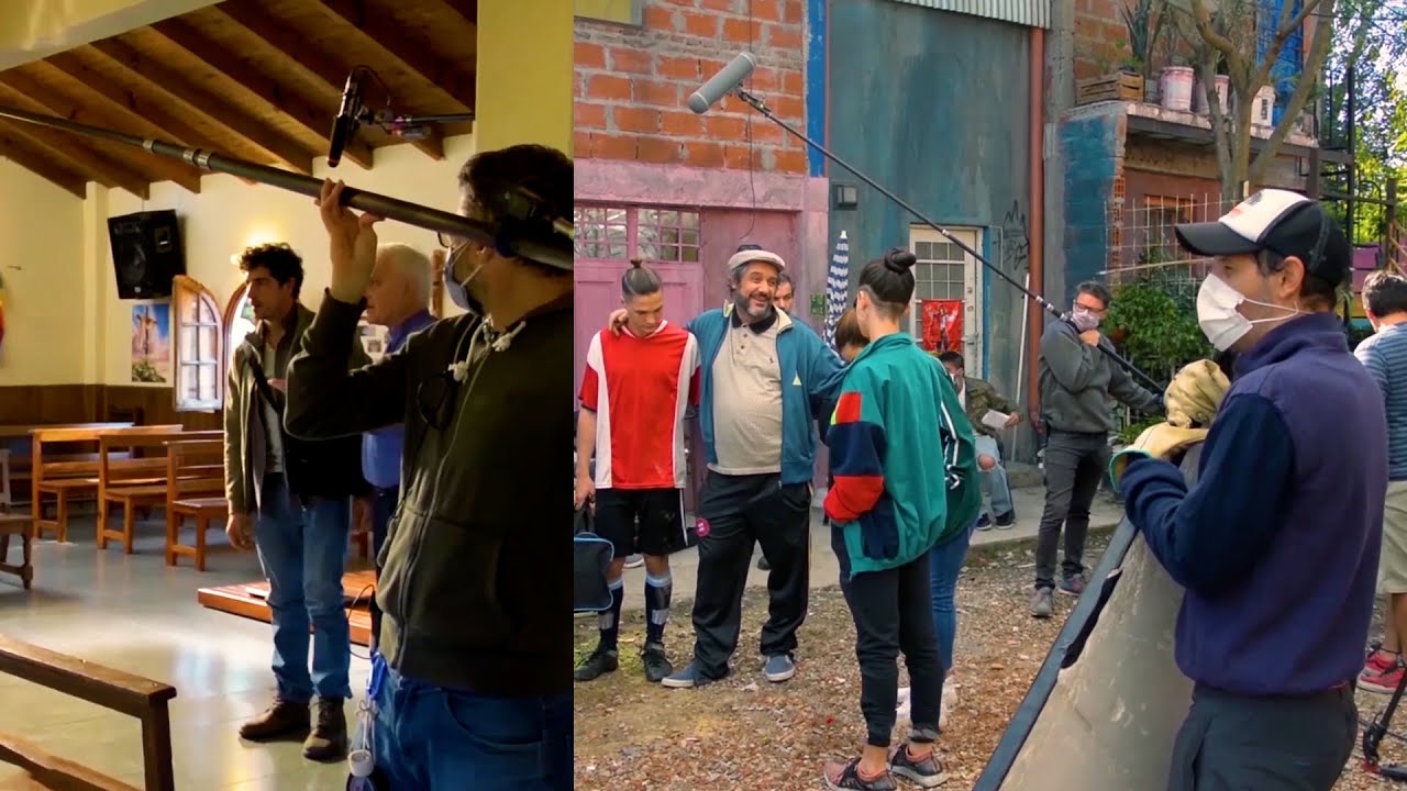 Recorré los sets de grabación de 